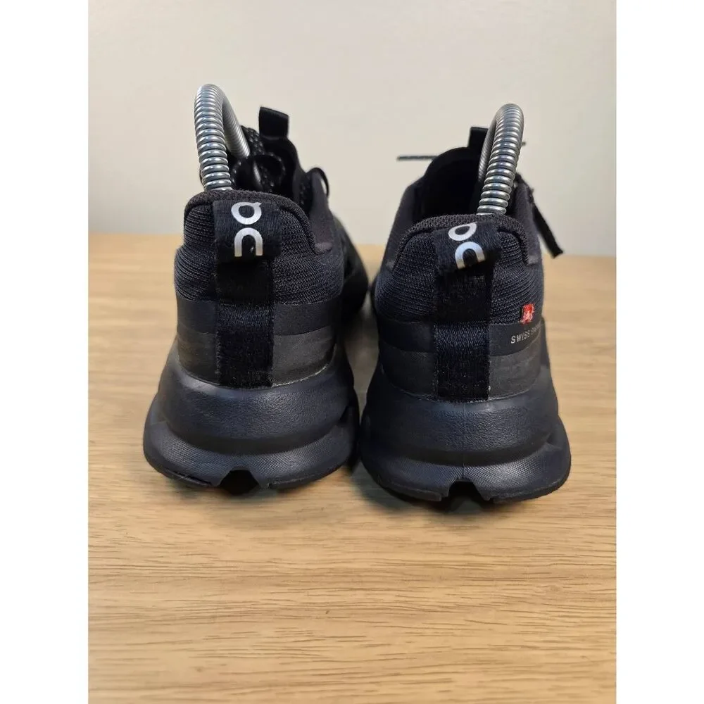 On Cloud Cloudnova Black Eclipse Women's Running Shoes Size 8 6.5Y